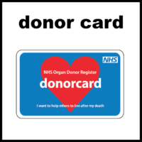 Donor card