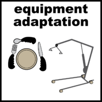 Equipment adaptation