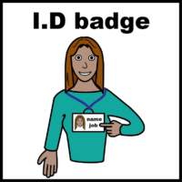 I.D badge