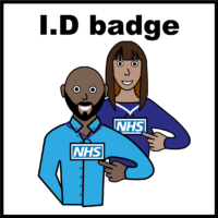 I.D badge NHS