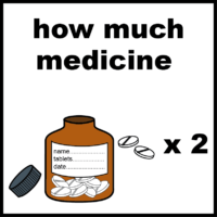 how much medicine