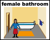 female bathroom