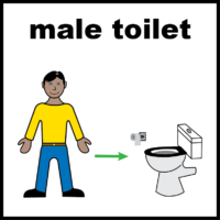 male toilet