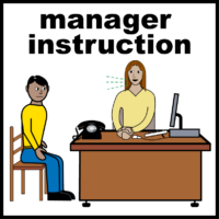 manager instruction